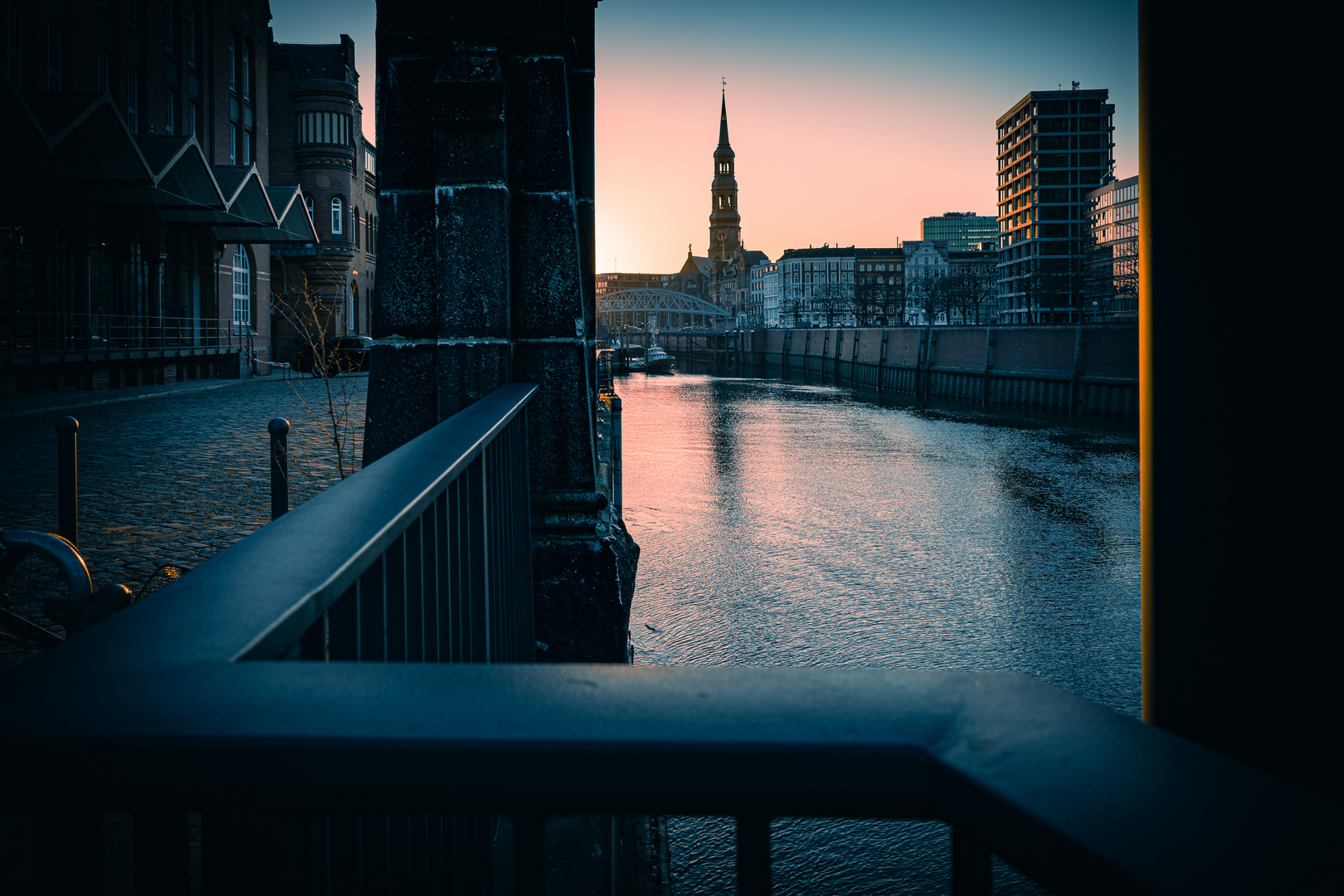 Hamburg mal wieder mit gutem Wetter