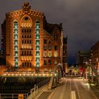 Hamburg. Maritimes Museum mit Busanbrücke.