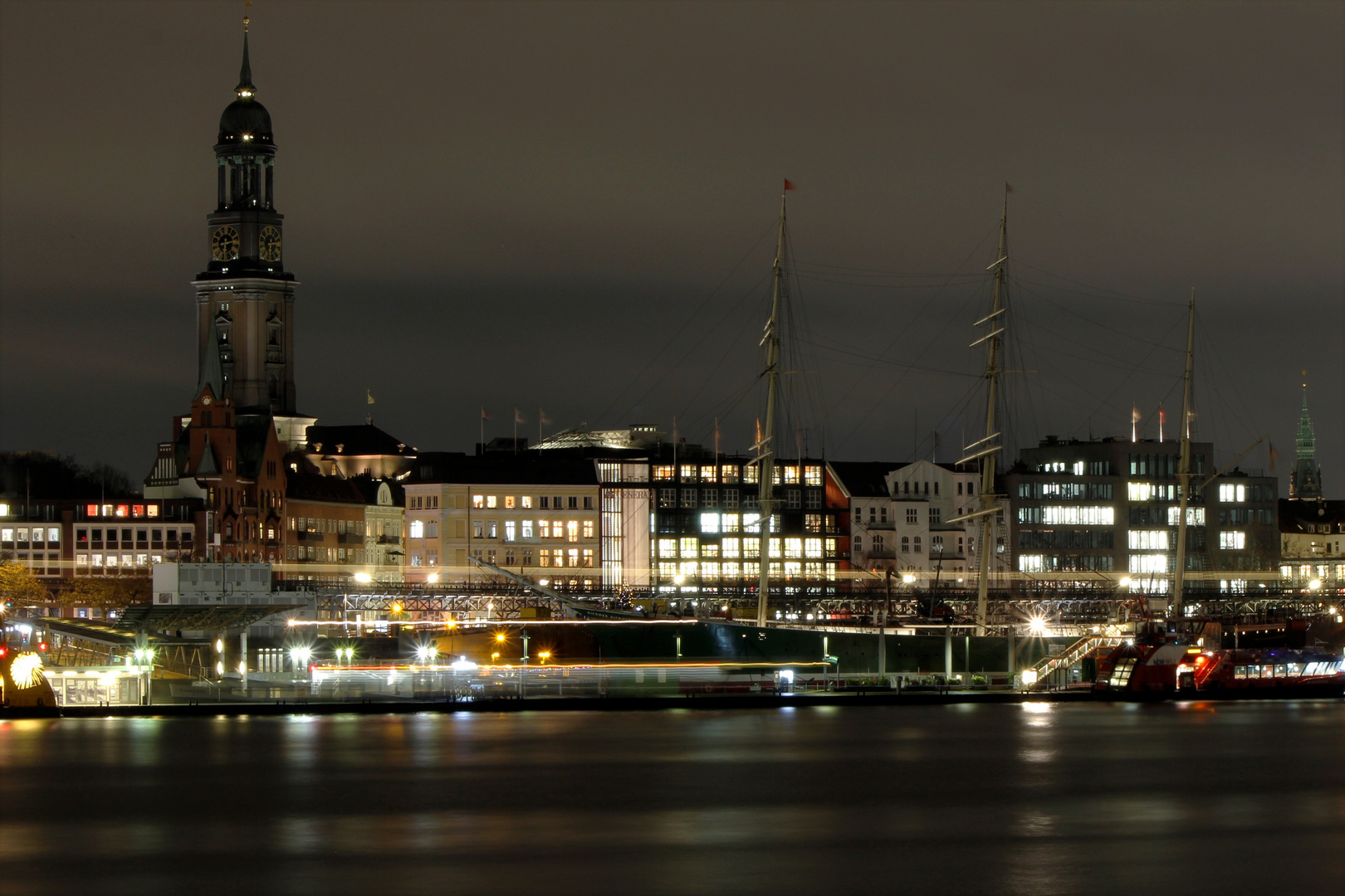 Hamburg Michel und Rickmer Rickmers