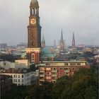 Hamburg: "Michl" at summer sunset light