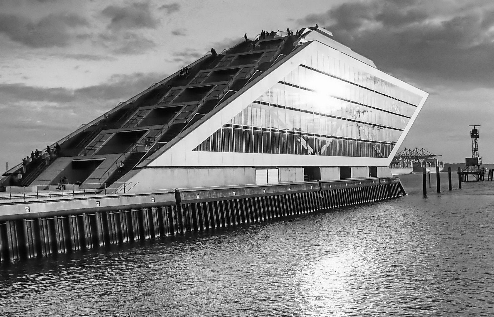 Hamburg modernes Bürohaus