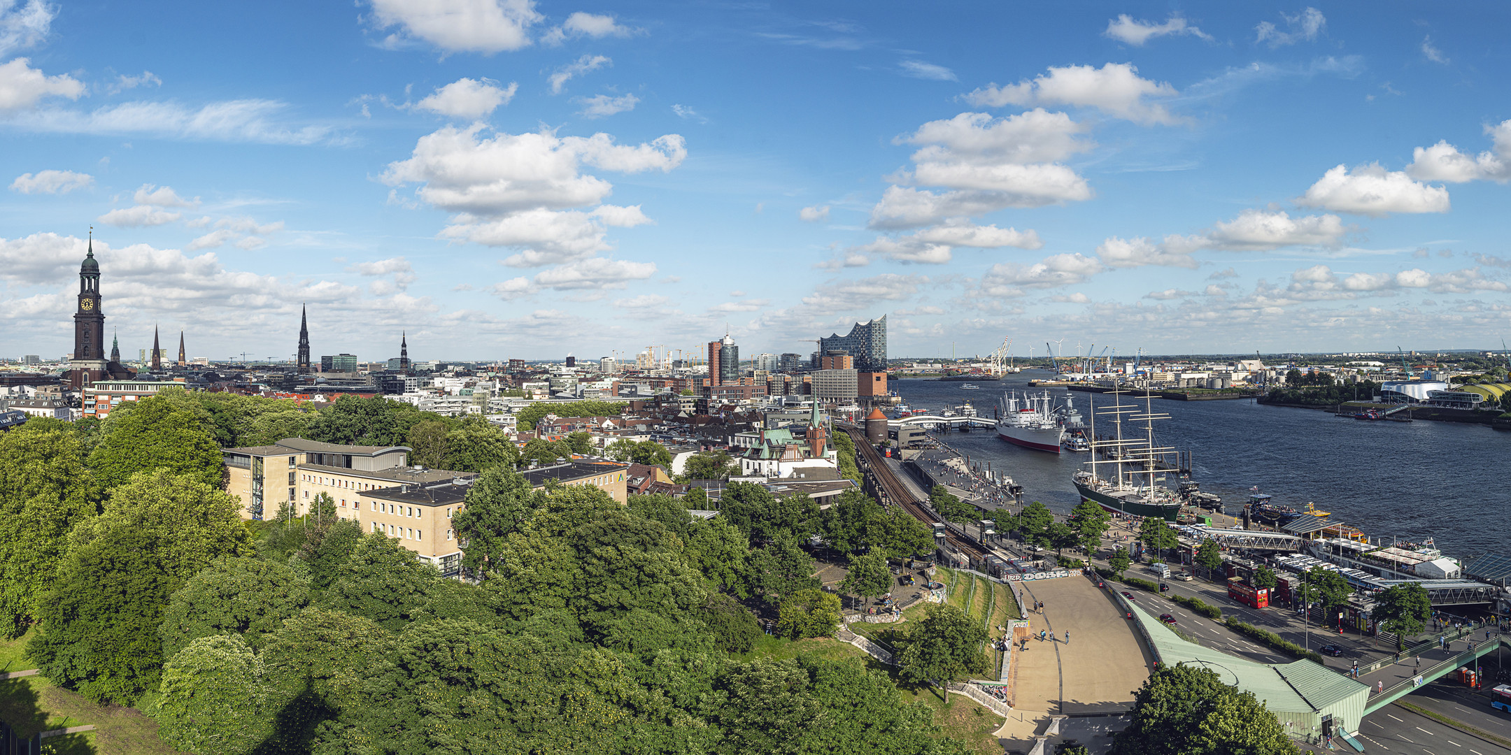 Hamburg. Panorama.