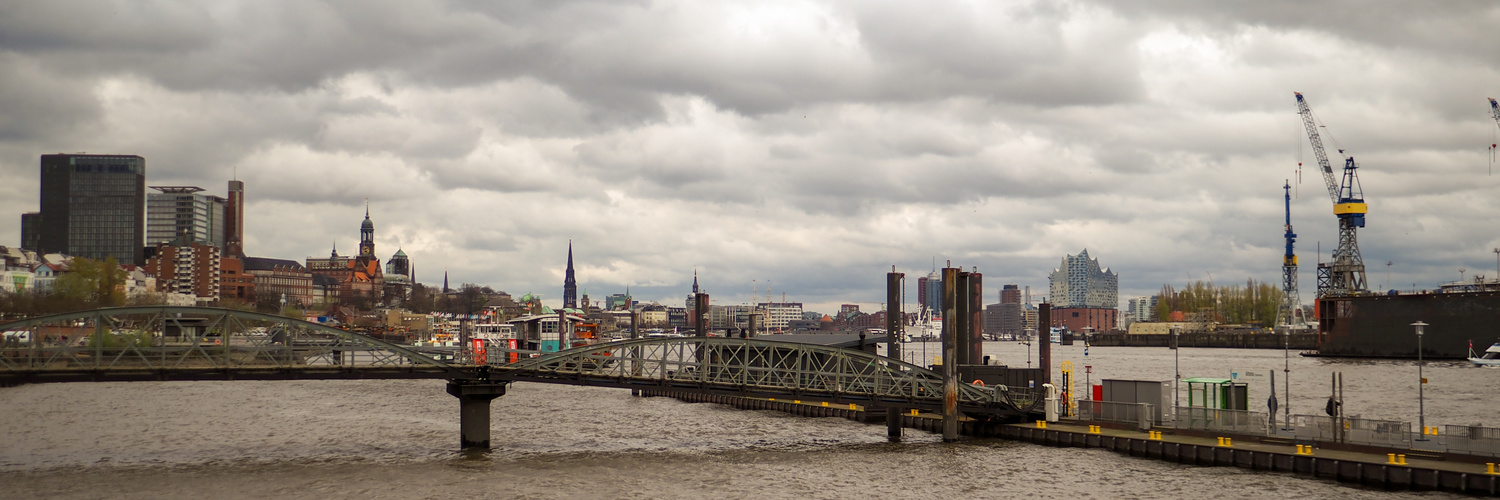 Hamburg Panorama mit 