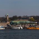 Hamburg Panorama von Steinwerder gesehen