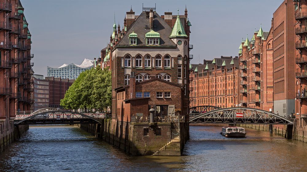 HAMBURG - POSTKARTENBILDLE Speicherstadt