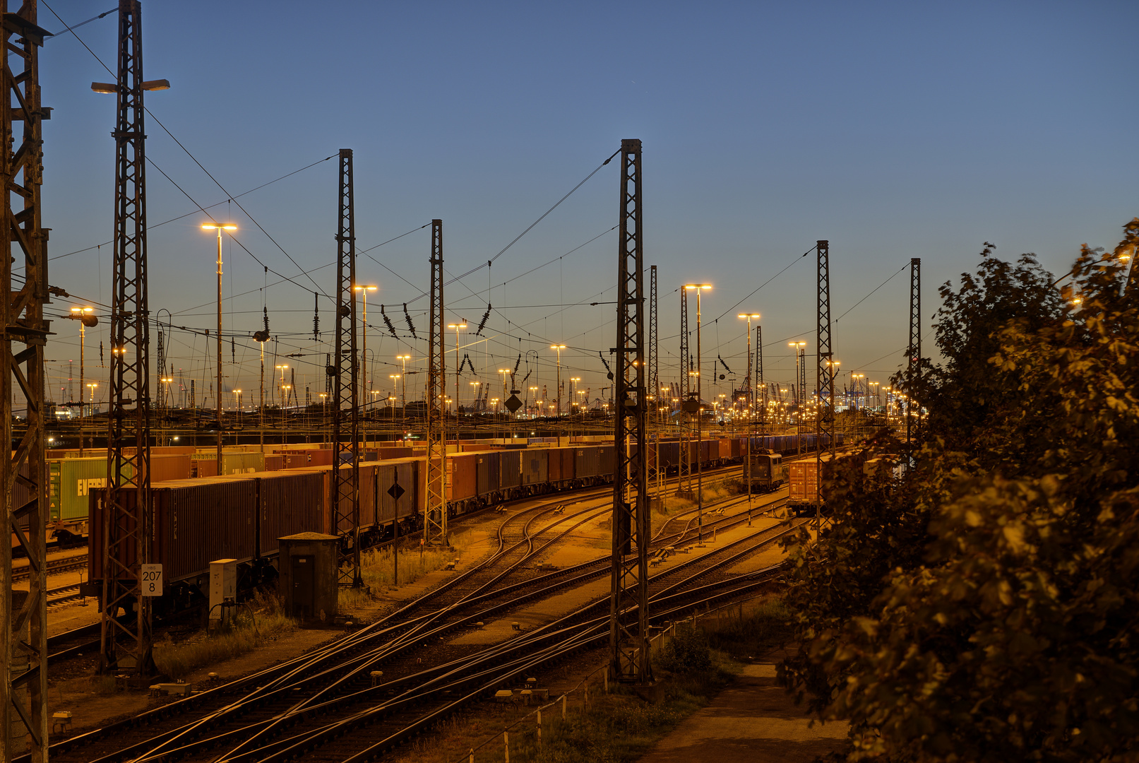 Hamburg Rangierbahnhof Veddel Ost