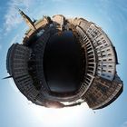 Hamburg-Rathaus, Kleine Alster, Alsterarkaden  - Little Planet