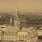 Hamburg Rathaus mit Alster