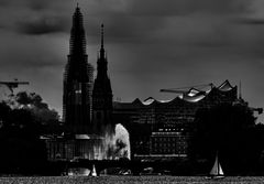 hamburg skyline ..