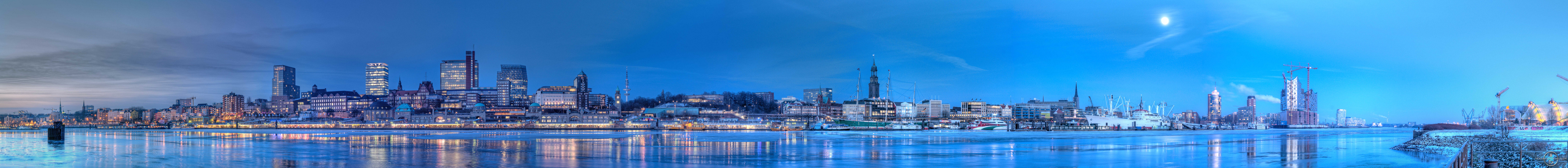 Hamburg Skyline Hdr Panorama Foto Bild Deutschland Europe Hamburg Bilder Auf Fotocommunity