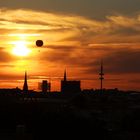 Hamburg Sonnenuntergang