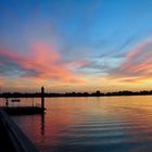 Hamburg Sonnenuntergang