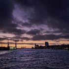 Hamburg Sonnenuntergang
