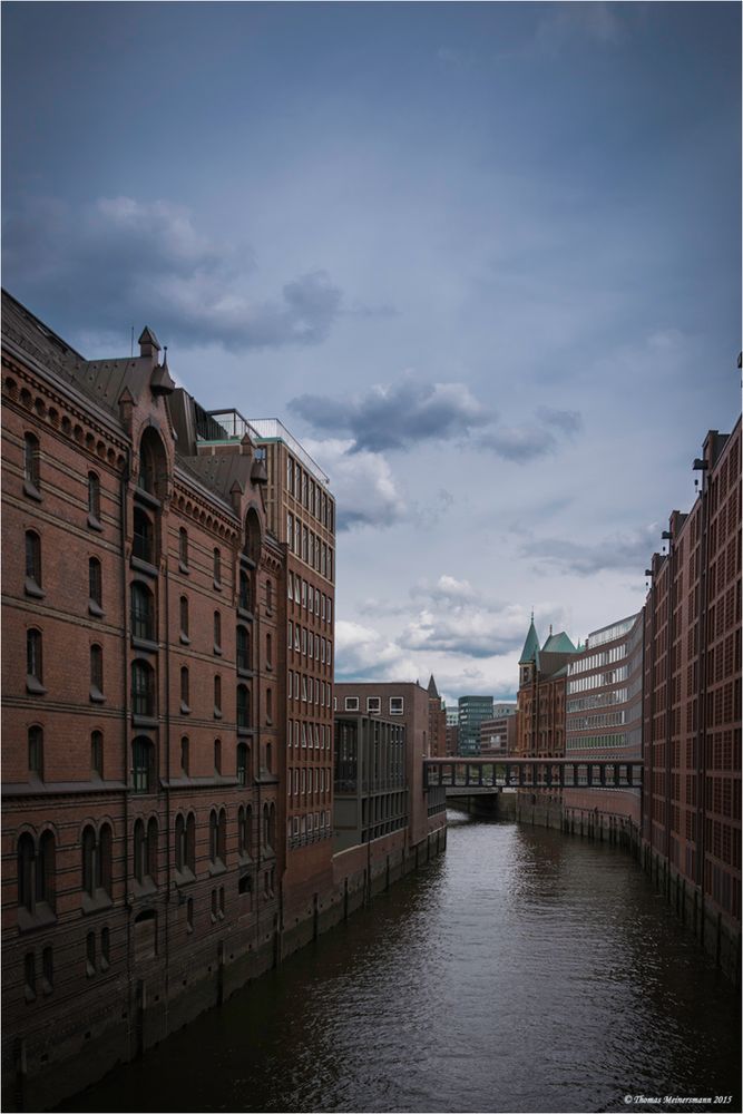 Hamburg, Speicherstadt...