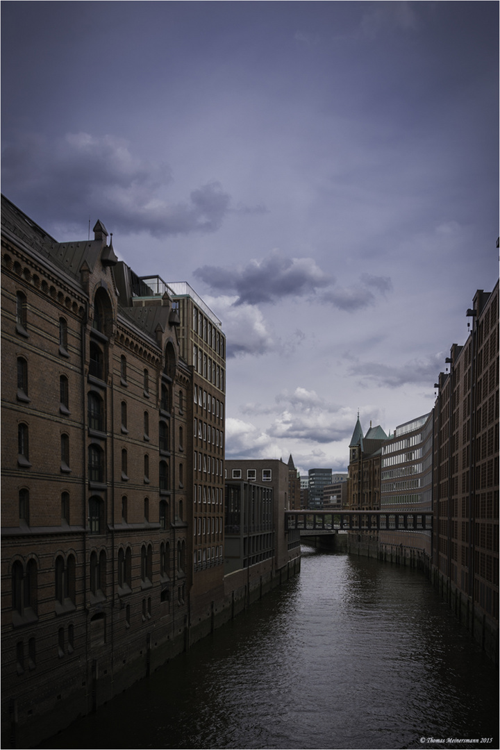 Hamburg, Speicherstadt...