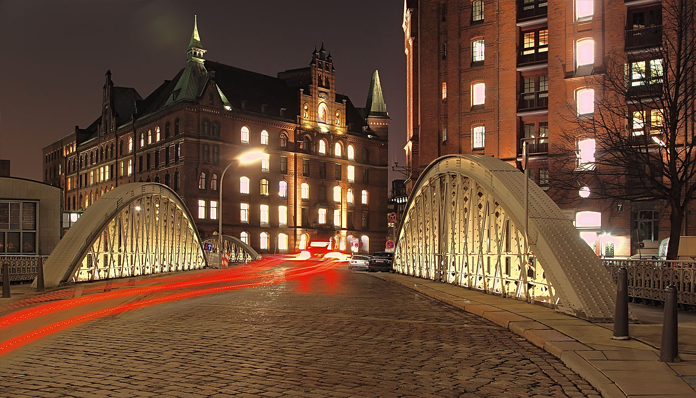 Hamburg. Speicherstadt.