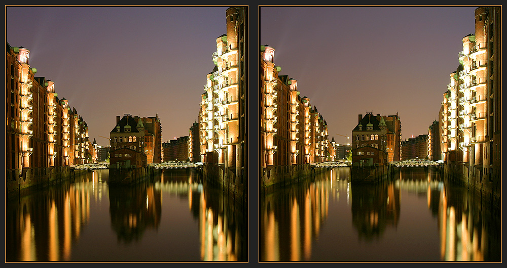 Hamburg - Speicherstadt [3D]