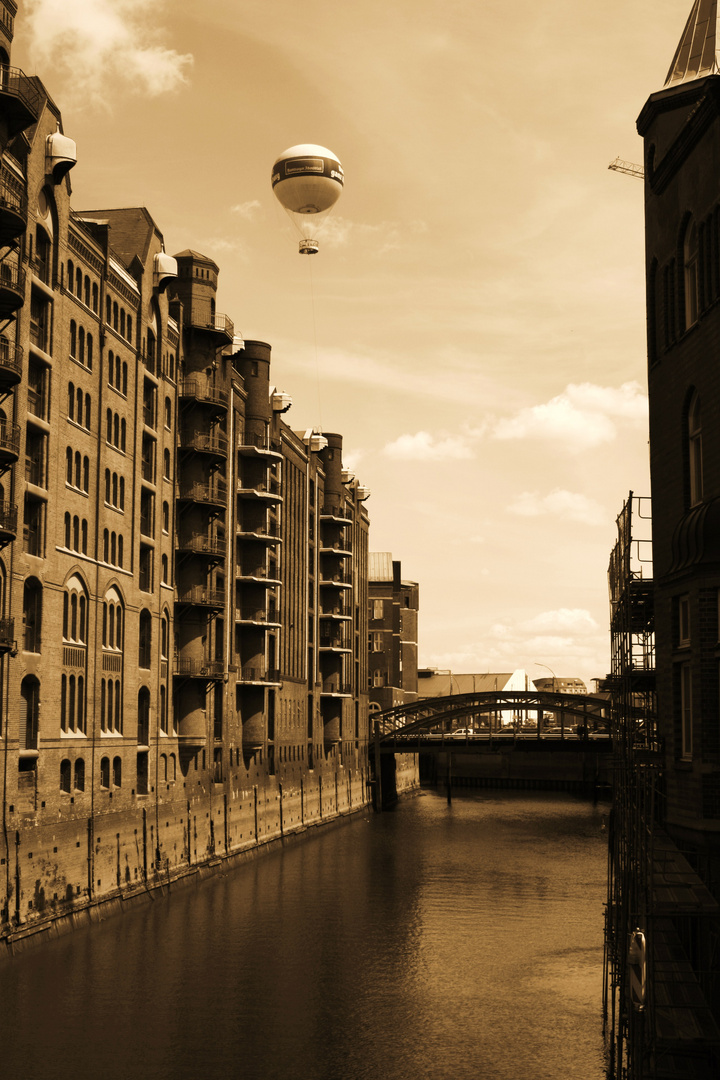 Hamburg. Speicherstadt.