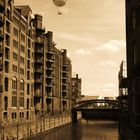 Hamburg. Speicherstadt.