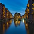 Hamburg Speicherstadt am Abend