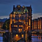 Hamburg Speicherstadt bei Nacht