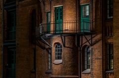 Hamburg Speicherstadt bei Nacht