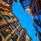 Hamburg Speicherstadt Blick nach Oben