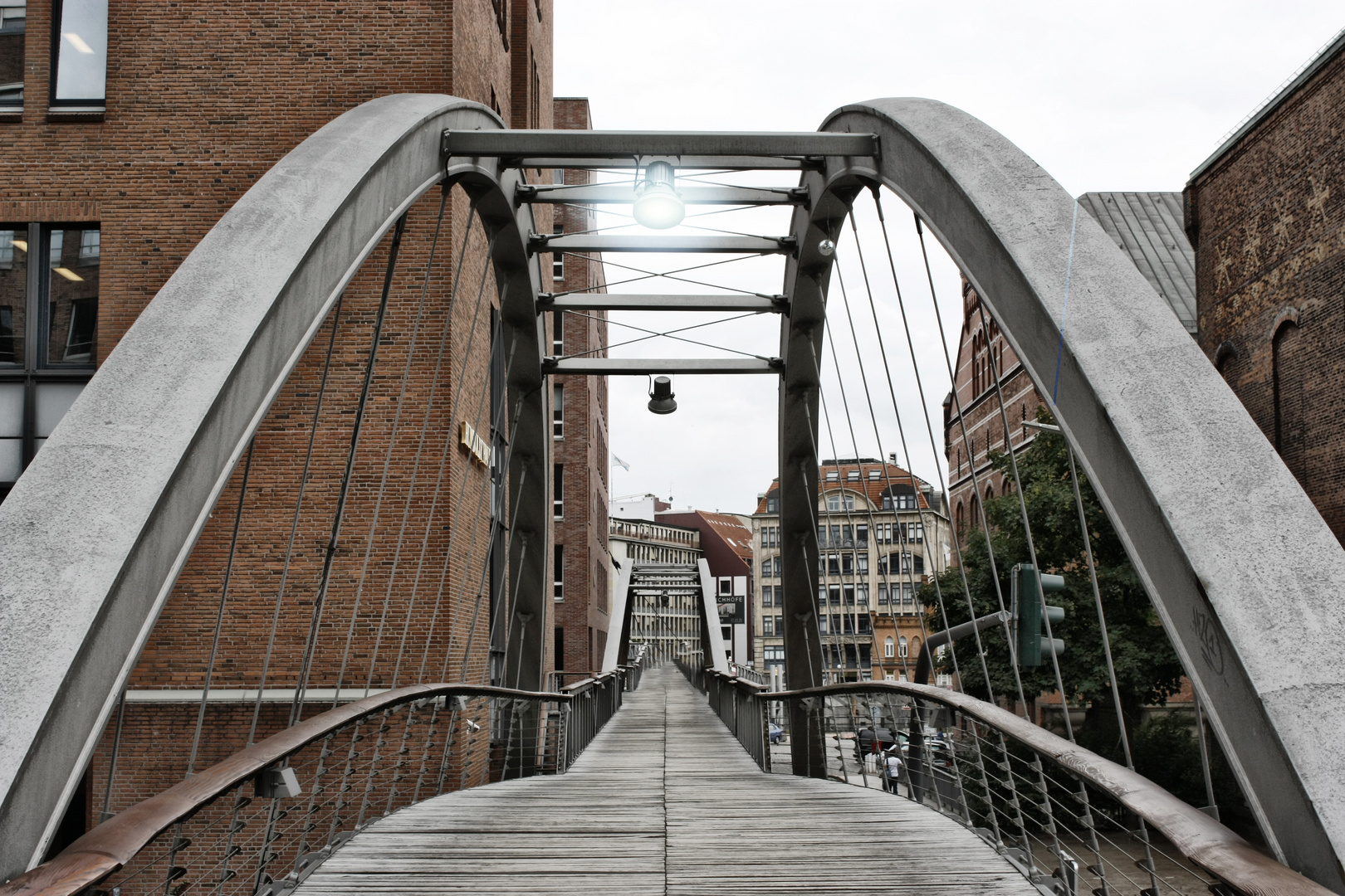 Hamburg Speicherstadt Brücke