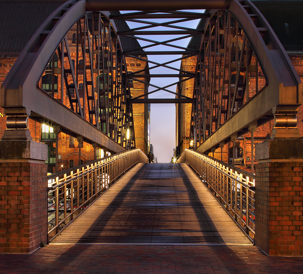 Hamburg. Speicherstadt