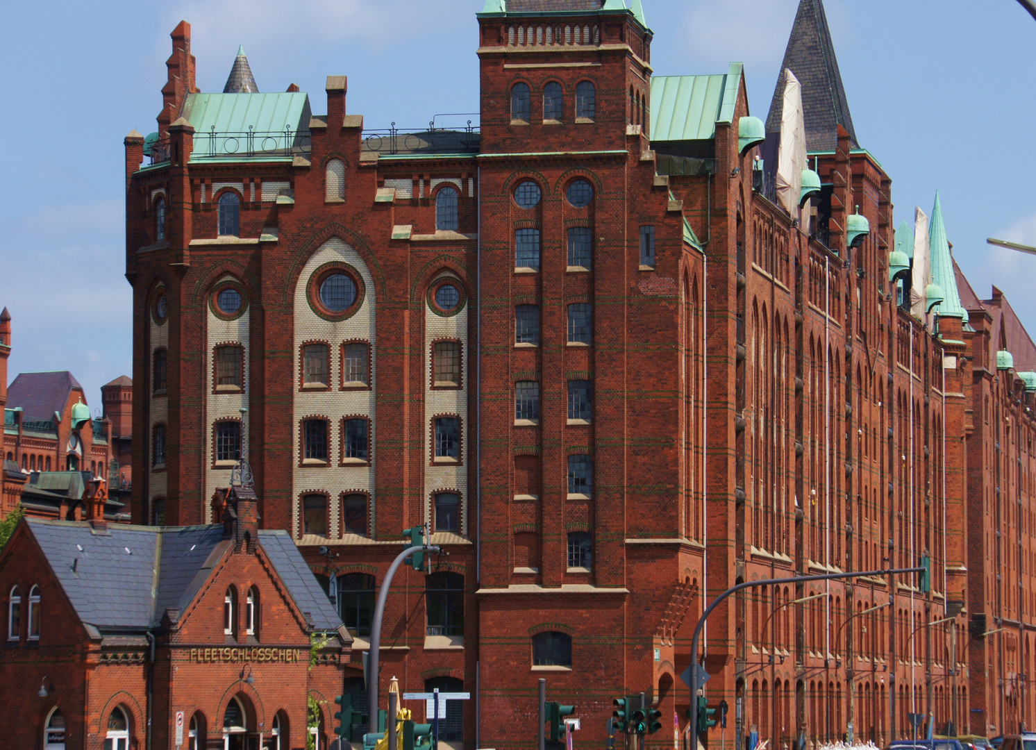 Hamburg Speicherstadt Fleetschlösschen