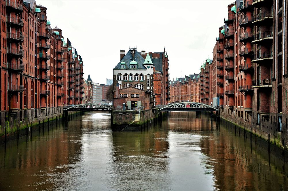 Hamburg Speicherstadt im Herbst