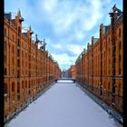 Hamburg - Speicherstadt im Winter 2010