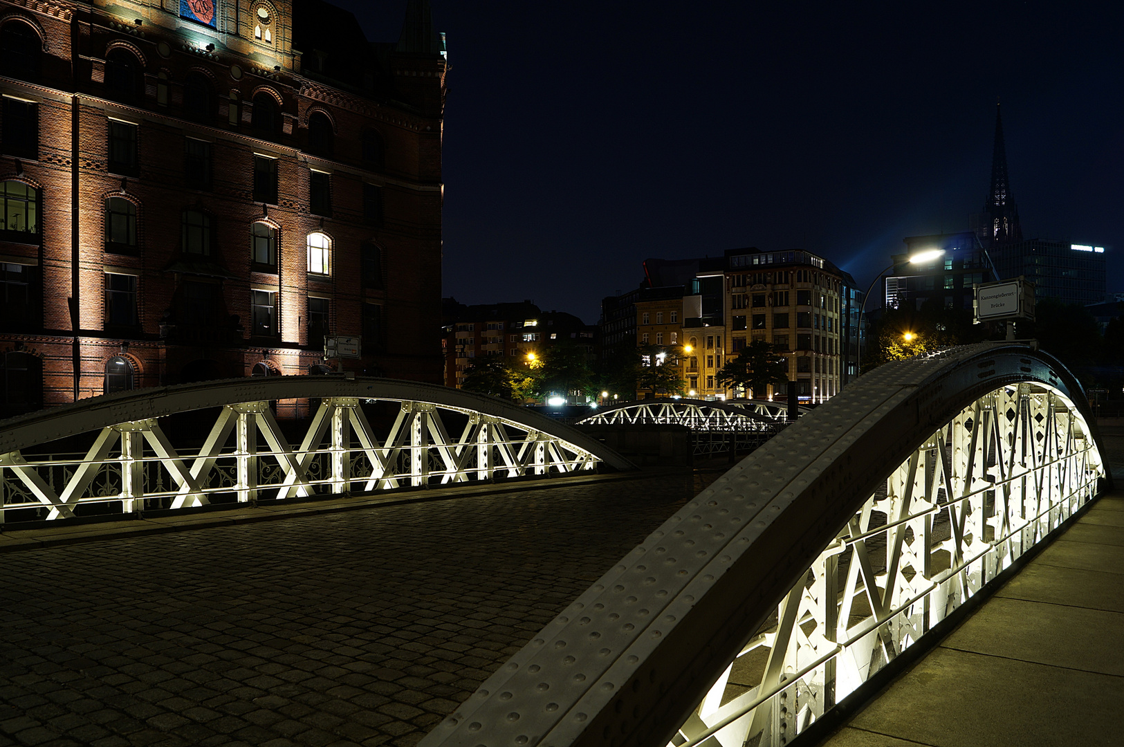 Hamburg Speicherstadt, Kannengießerort-Brücke