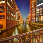 Hamburg-Speicherstadt mit Liebesschlössern