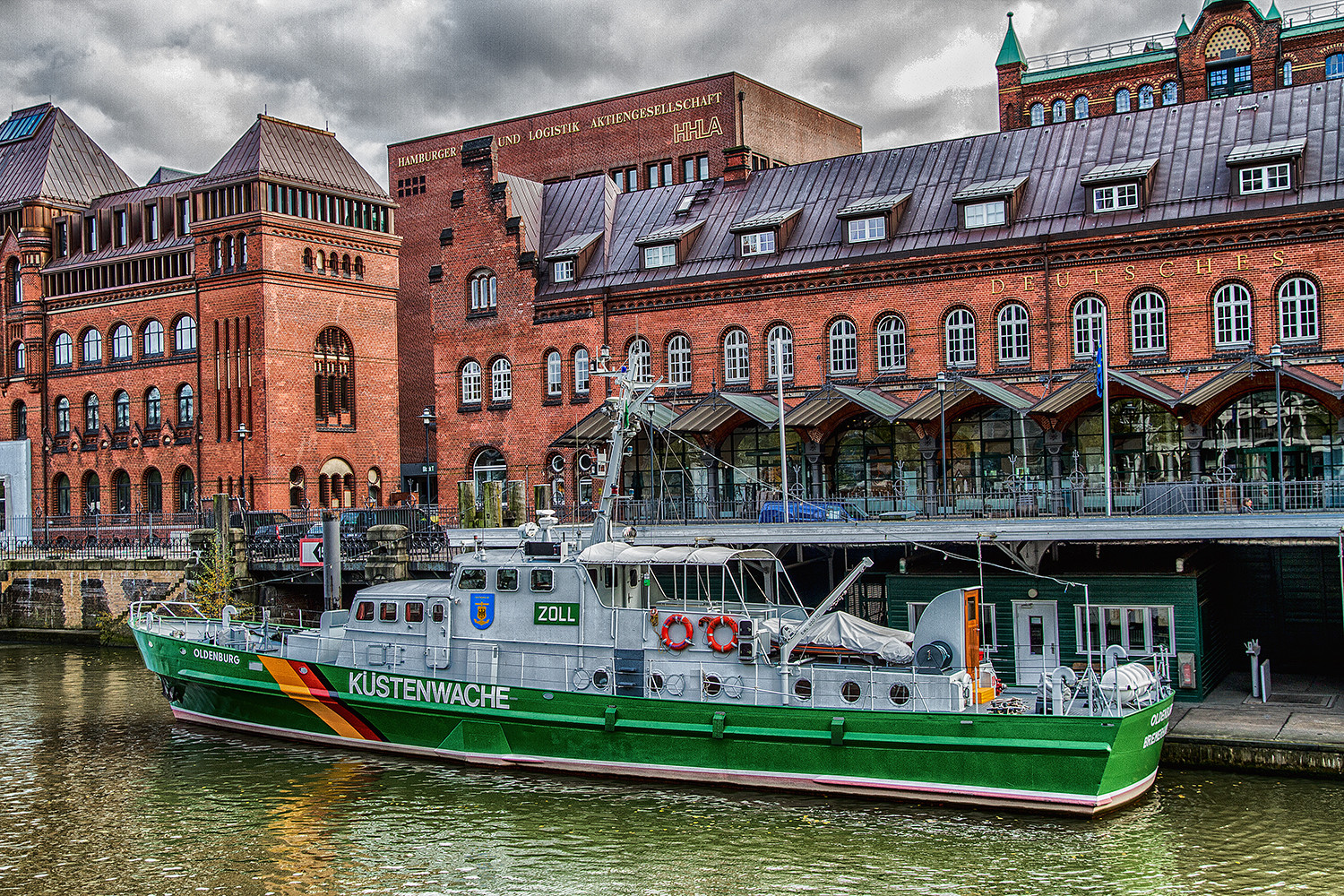 Hamburg Speicherstadt mit Zollamt