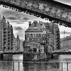 Hamburg Speicherstadt Poggenmühlenbrücke