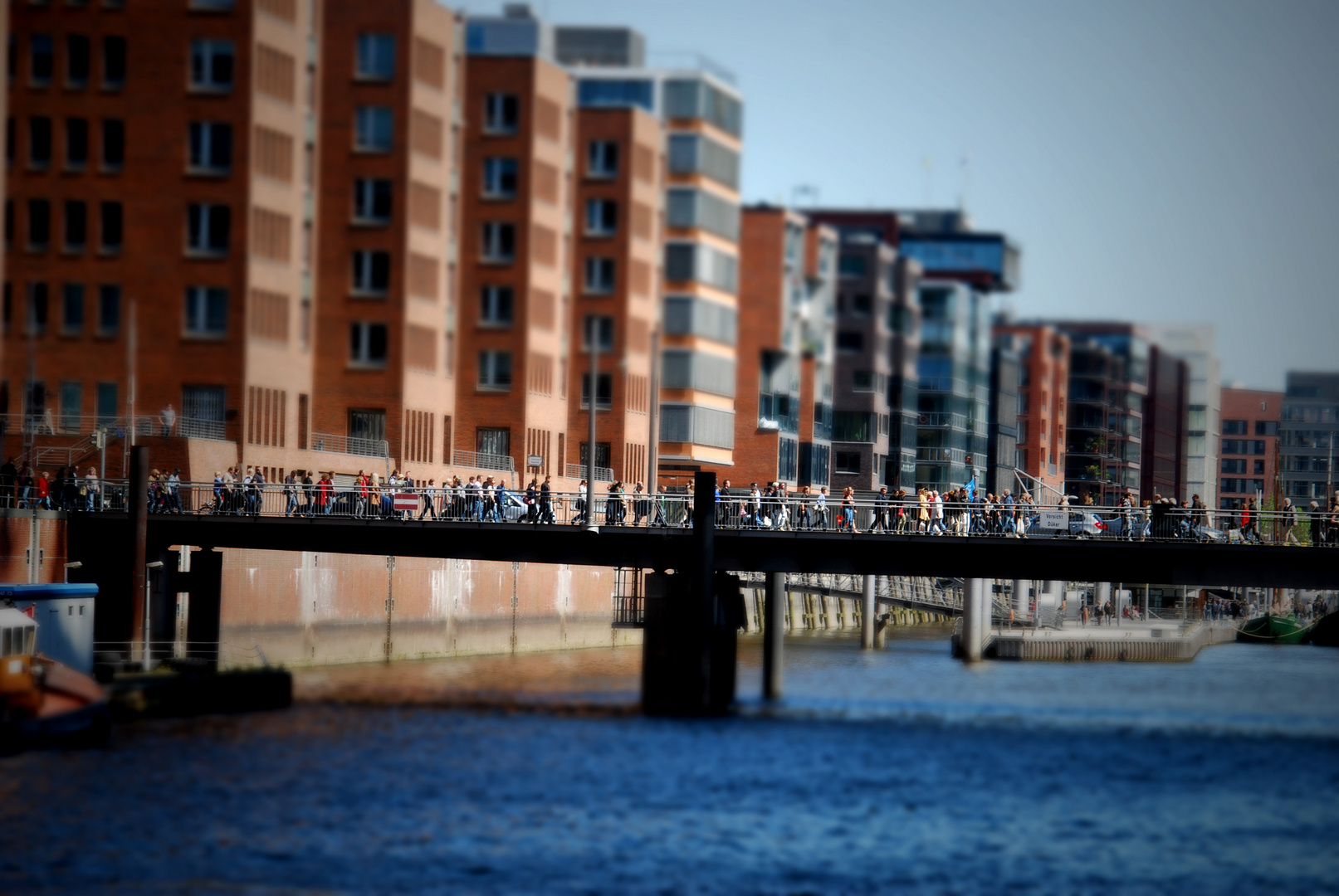 Hamburg Speicherstadt - Tiltshift