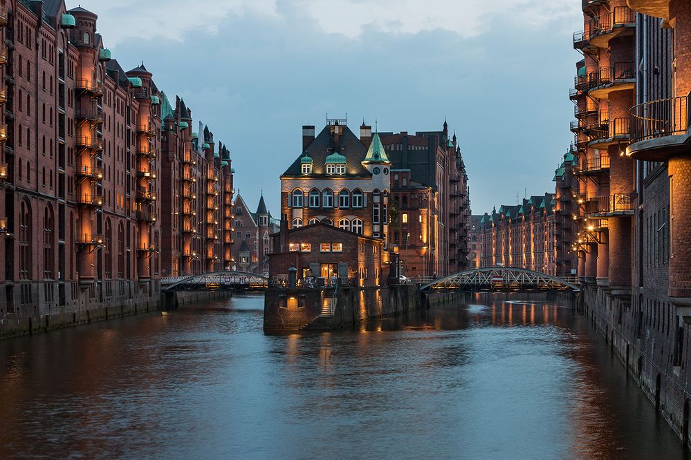 Hamburg, Speicherstadt (UNESCO-Weltkulturerbe)