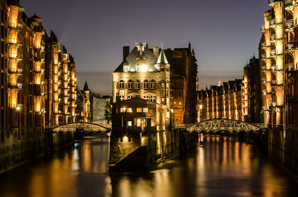 Hamburg Speicherstadt Wasserschloss