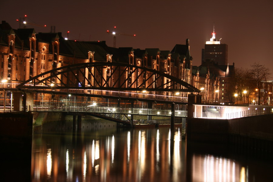 Hamburg Speicherstadt Zollkanal