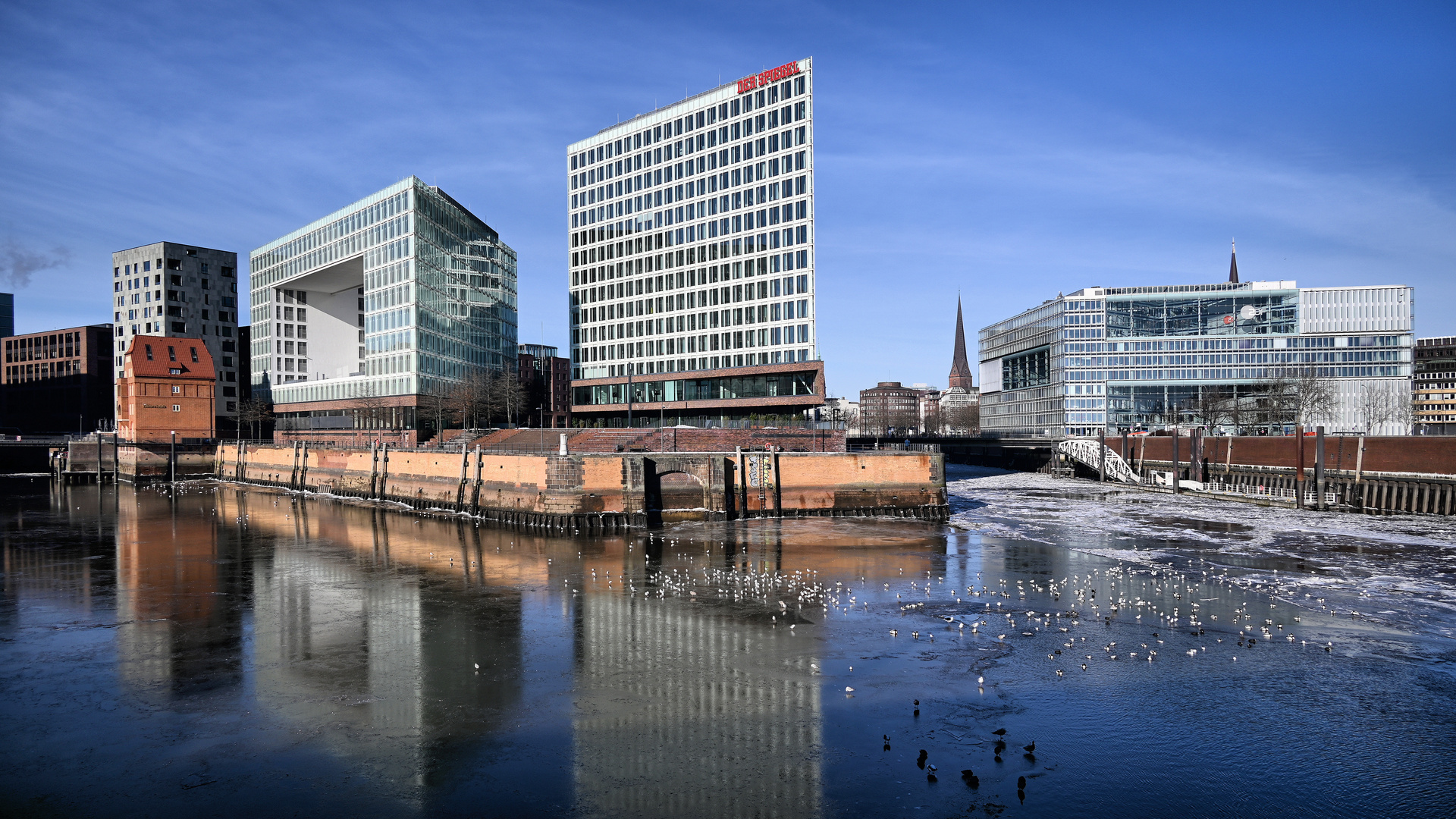 Hamburg- Spiegel Gebäude 