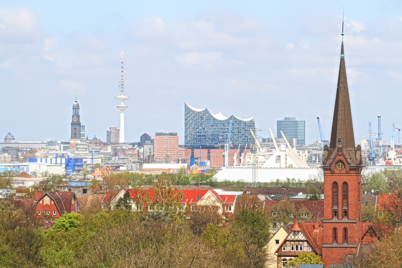 Hamburg - Stadtpanorama