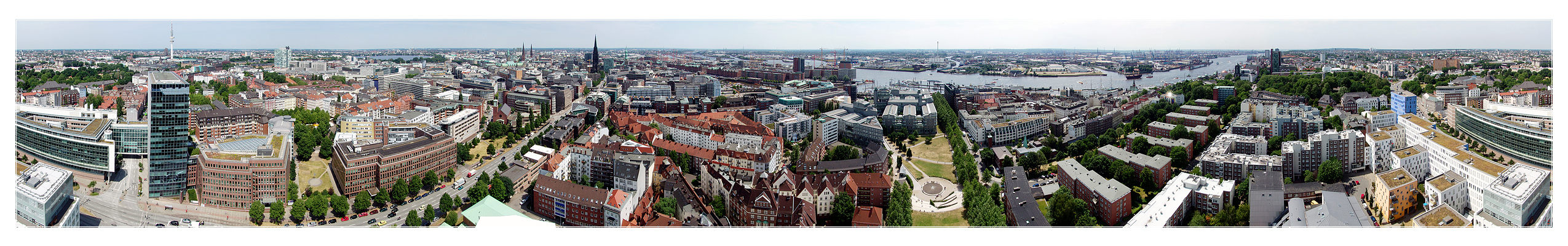 Hamburg - St.Michaelis - Panorama