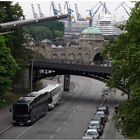 Hamburg - Straße zu den Landungsbrücken