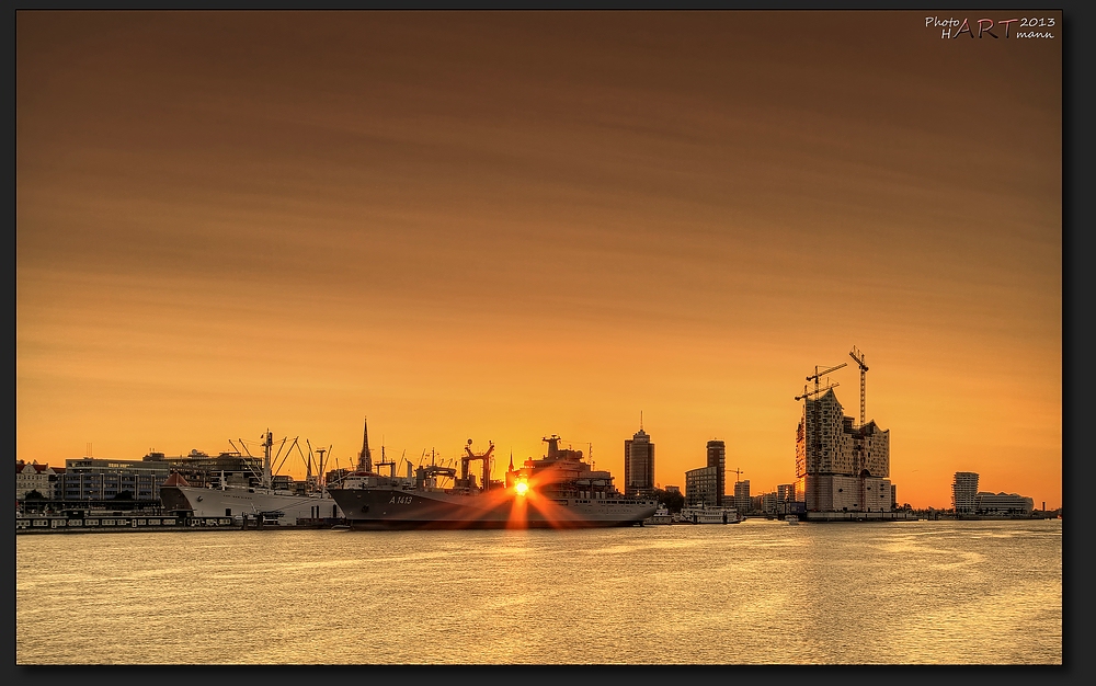Hamburg sunrise