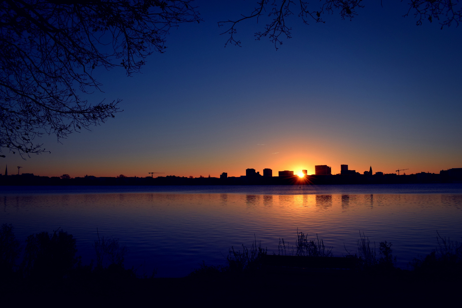 Hamburg sunrises