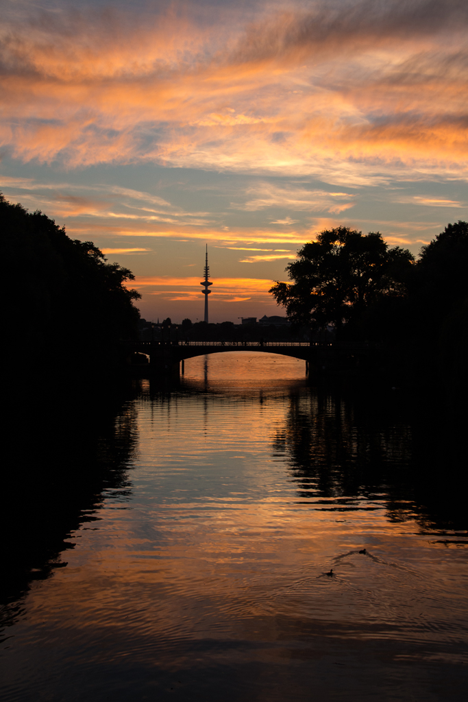 Hamburg Sunset 2016