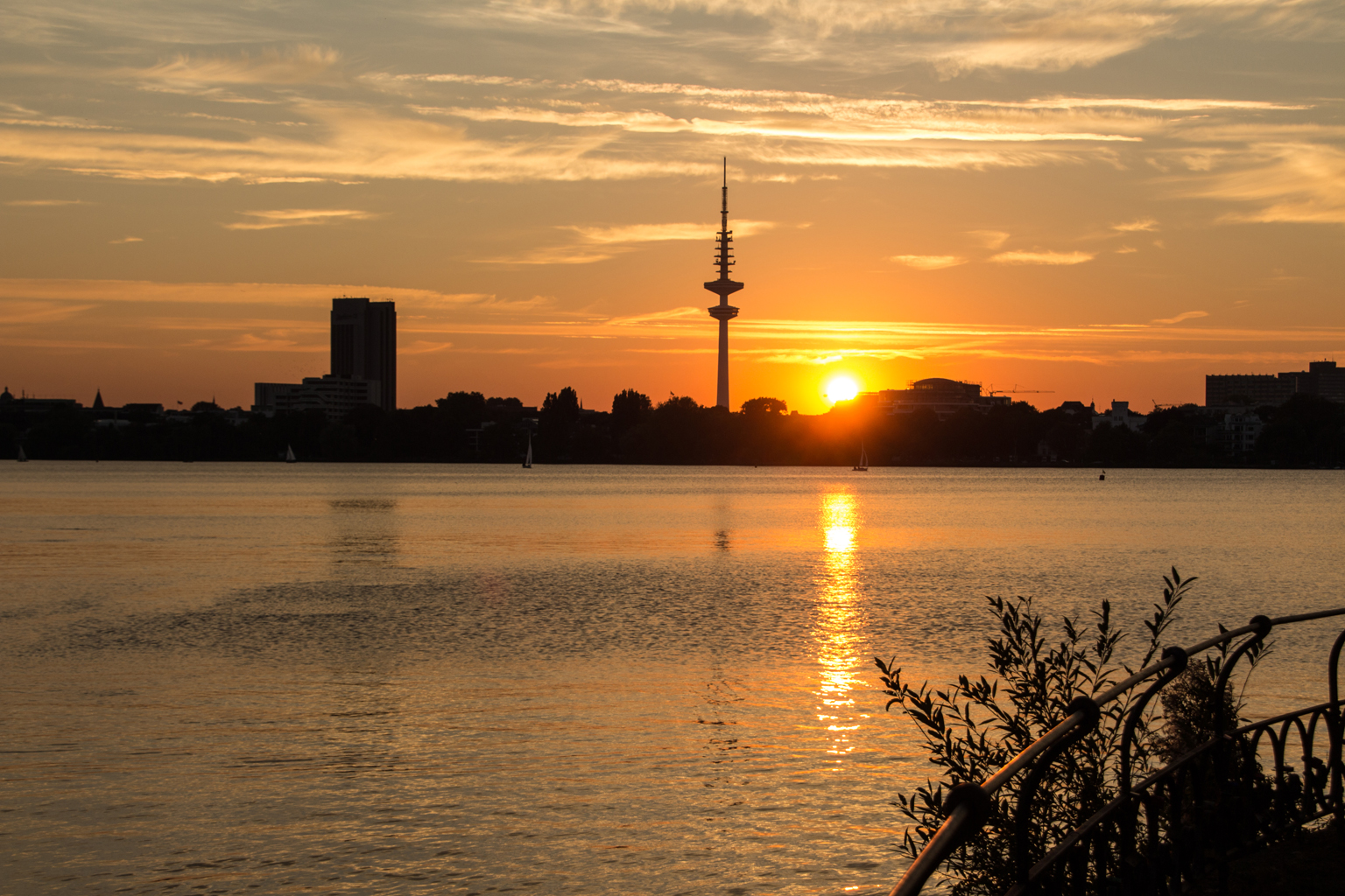 Hamburg Sunset 2016