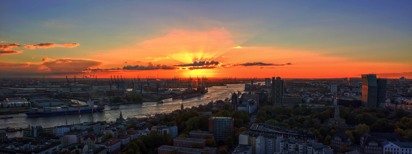 Hamburg Sunset