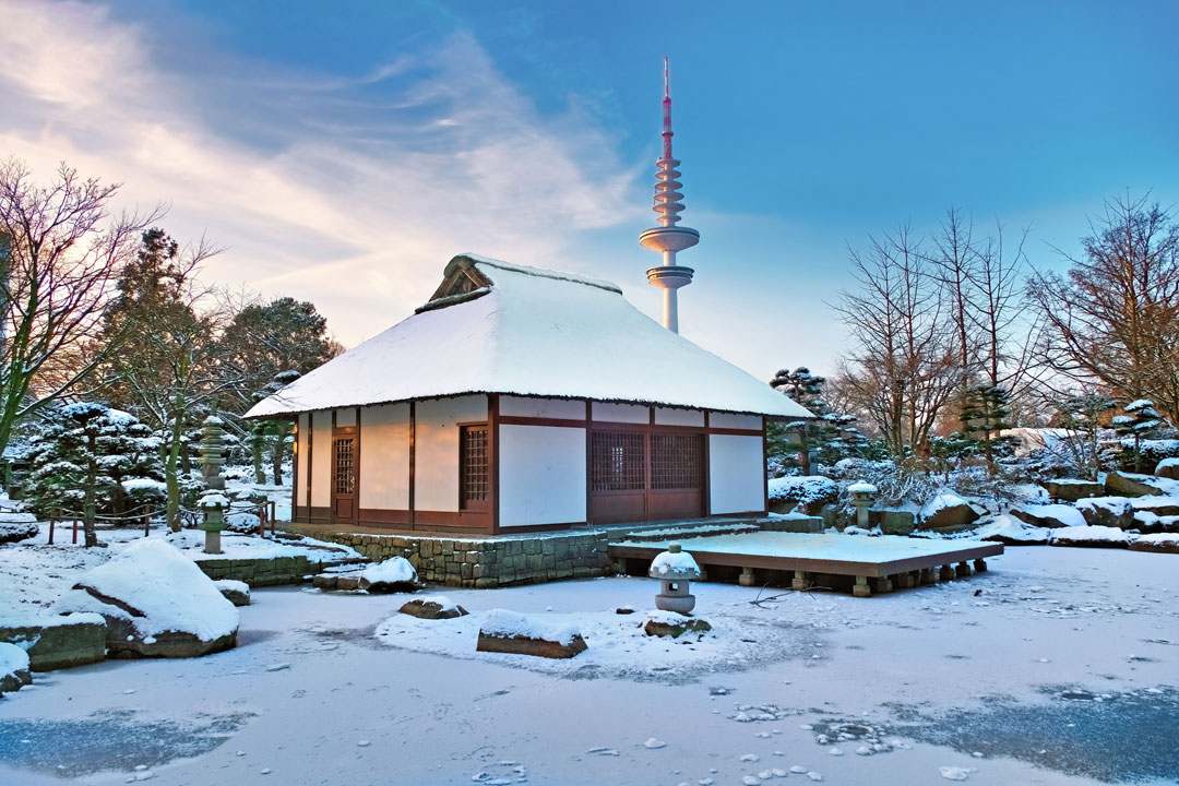 Hamburg, Teehaus im Park Planten un Blomen